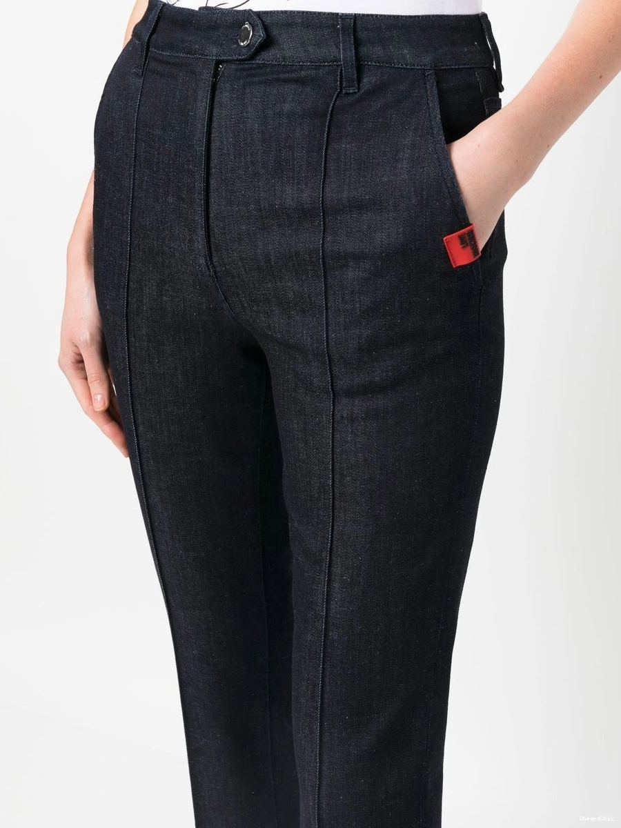 Cheap logo-patch Love jeans Moschino cropped Women 0402